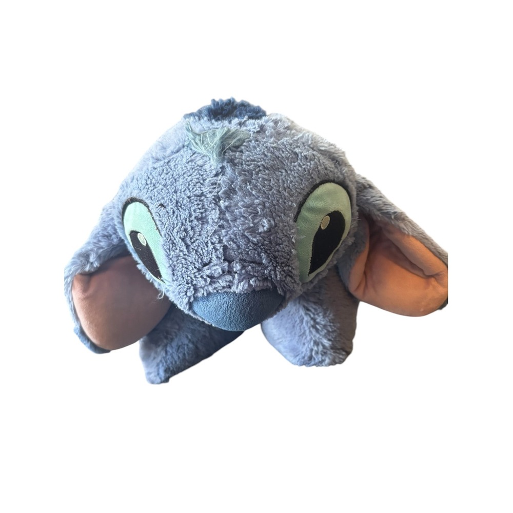 Disney Parks Stitch 20" Pillow Pet Pal Plush Lilo & Stitch Convertible Pillow